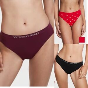 3 pack Seamless High-Leg Brief Panty